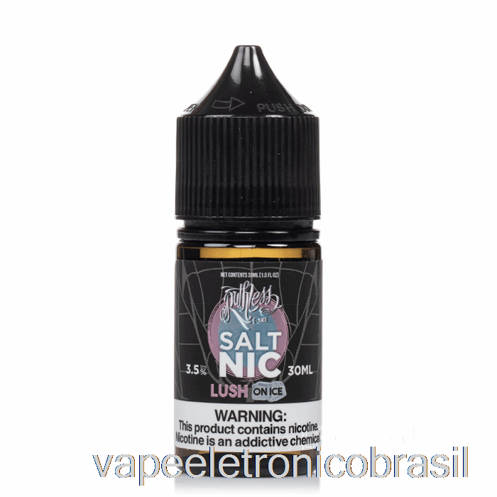 Vape Recarregável Exuberante No Gelo - Sais Implacáveis ​​- 30ml 50mg